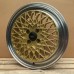 KLASSIK ZERO 17x7.0 4x100 ET35 GOLD POLISHED LIP